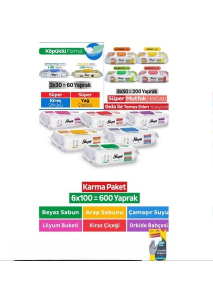 Mega Tanışma Paketi 12 Parça Ürün Koroplast Temizlik Eldiveni