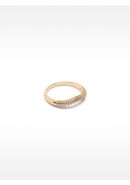 Zirkon Taşlı Dalga Yüzük fiyatları