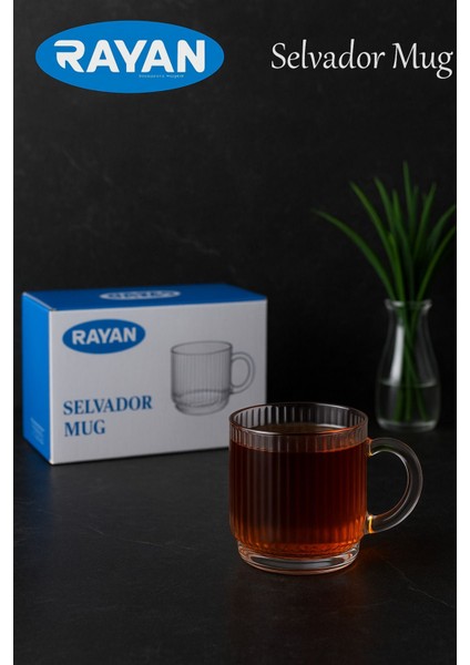 Salvador Serisi 6’lı Mug Kupa Bardak Seti | Modern Tasarım Kahve & Çay Kupası Takımı fiyatları