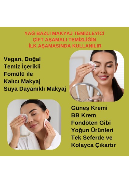 Yağ Bazlı Temizleyici Göz & Dudak & Yüz fırsatları