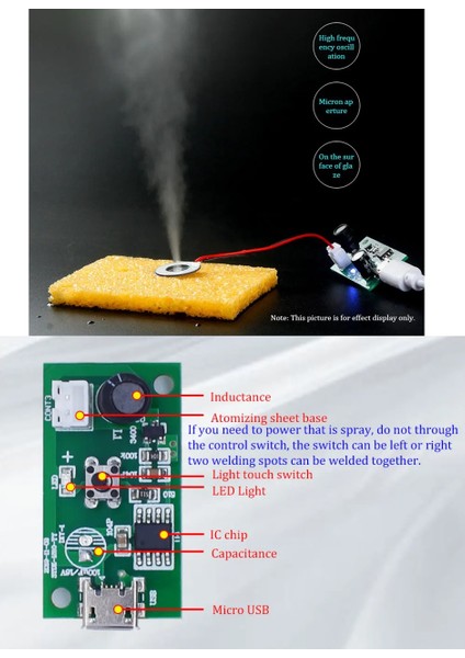 Micro USB Sprey Nemlendirici Mikro Devre Kart fiyatları