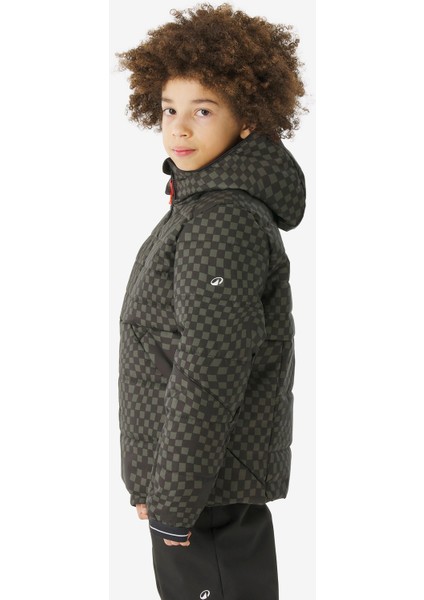 Wedze Çocuk Şişme Kayak Montu - 6/14 Yaş - Haki - 100 Warm indirimleri