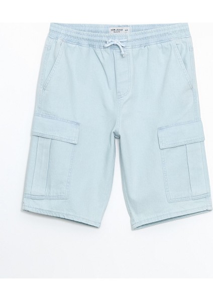 Yeni Sezon Rahat Kalip Erkek Jean Sort - S5K947Z8 indirimleri