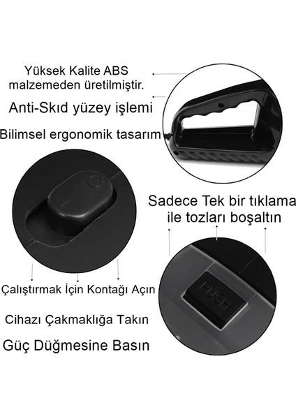 Araç Oto Süpürgesi Mini Elde Taşınabilir Çakmaklık Girişli Islak Kuru 12V Toz Temizleyici indirimleri