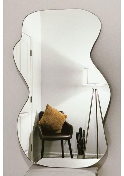 Şık ve Zarif Gümüş Konsol Aynası, Evinizde Şıklık Katacak Tasarım.