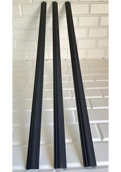 Siyah Kendinden Yapışkanlı Boyalı Duvar Çıtası, Şık ve Kolay Montajlı Dekoratif Ürün modelleri