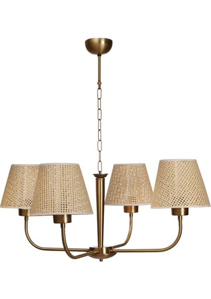 Apollo 4 Lü Eskitme Petek Abajurlu Avize fiyatları