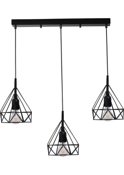 Pramit 3 Lü Sıralı Siyah Sarkıt fiyatları