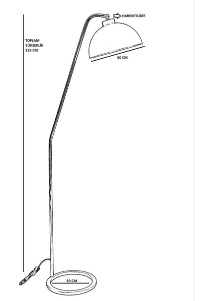 Delta Yeşil Retro Başlıklı Lambader fırsatları