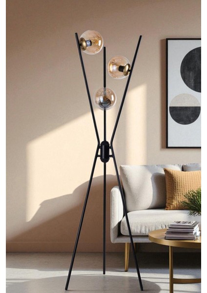 Kervan Siyah Lambader Bal Camlı