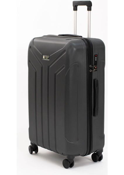 Petra Lüx 2'li Abs Valiz Seti Büyük & Kabin Boy Antrasit fiyatları