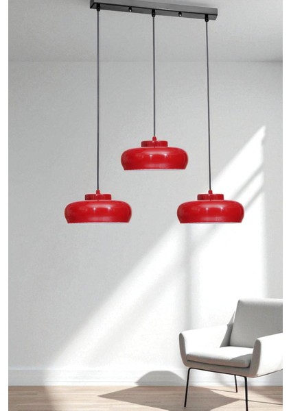 Smith 3 Lü Sıralı Kırmızı Sarkıt