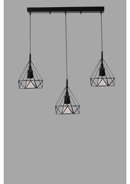 Pramit 3 Lü Sıralı Siyah Sarkıt modelleri