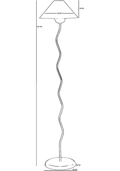 Eva Beyaz Lambader Pileli Krem Abajurlu fırsatları