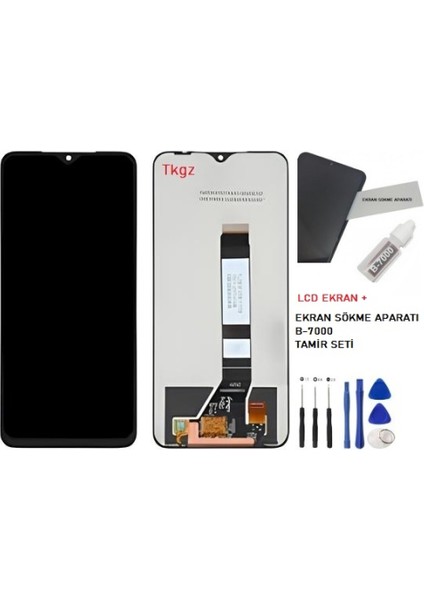 Xiaomi Poco M3 Uyumlu LCD Ekran Dokunmatik Service Pack - Hd Nano Ekran Korucu Hediye fiyatları