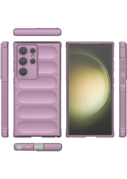 Samsung Galaxy S24 Ultra Kılıf Optimum Silikon - Mor fiyatları