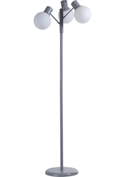 Safir 3 Lü Gri Lambader Beyaz Camlı fiyatları