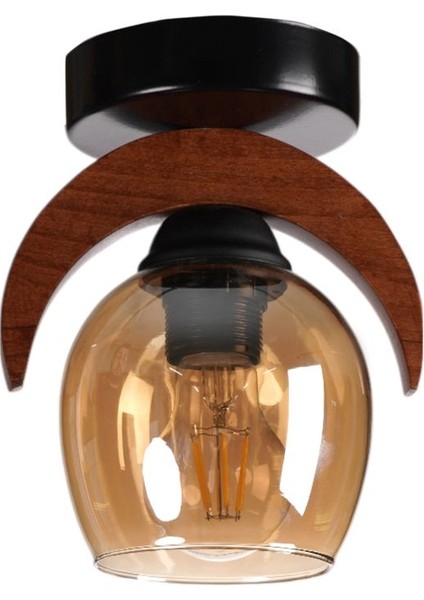 Helena Tekli Bal Camlı Plafonyer Avize fiyatları