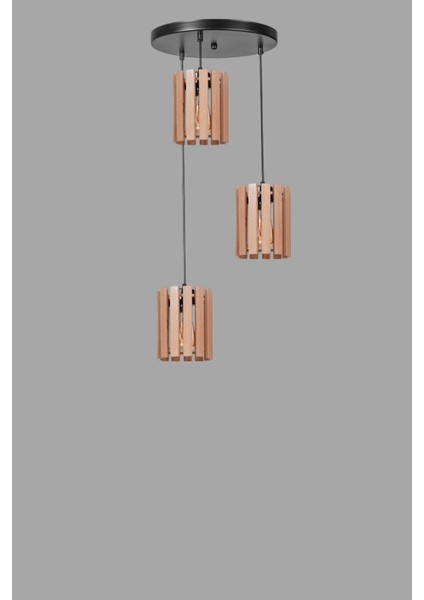 Kasnak 3 Lü Tepsili Naturel Sarkıt modelleri
