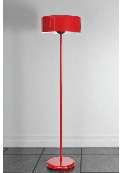 Büyük Retro 8 Kırmızı Lambader