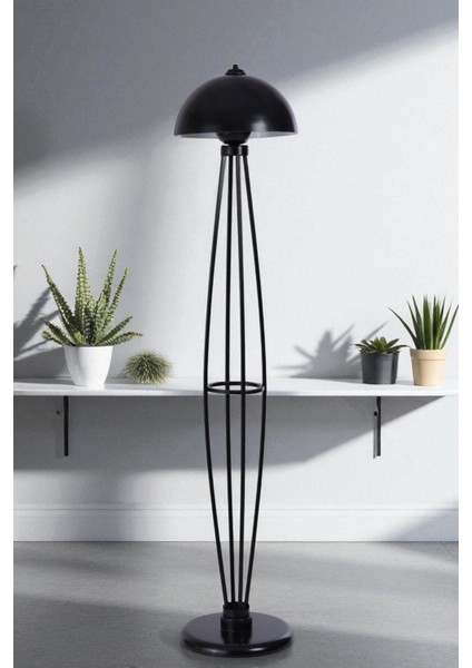 Hedar Siyah Lambader Retro Başlıklı