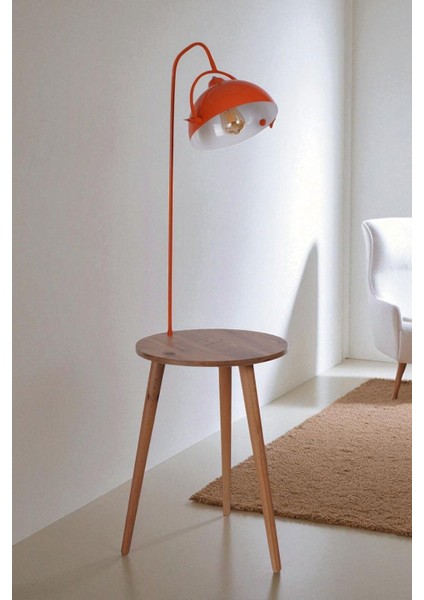 Atlas Naturel-Turuncu Lambader Yeni Retro Başlıklı