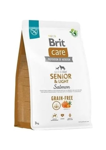 Tahılsız Somonlu Yaşlı Köpek Maması 3 kg
