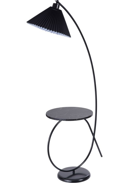 Kaya Sehbalı Siyah Lambader Pileli Siyah Abajurlu fiyatları