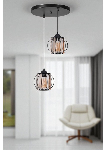 Ohrid 2 Li Tepsili Siyah Sarkıt