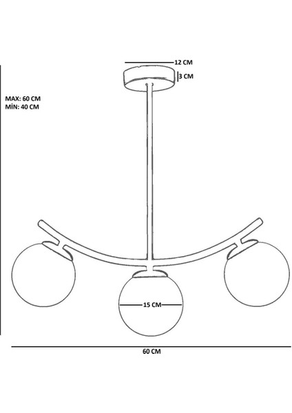 Velvet 3 Lü Eskitme Beyaz Camlı Plafonyer Avize fırsatları
