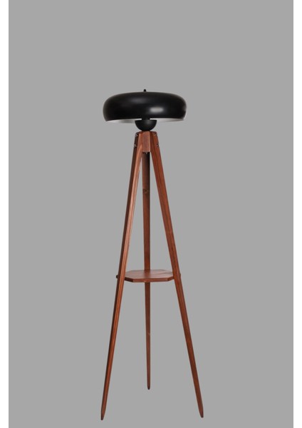 Sehbalı Tripod Ceviz Lambader Smith Siyah Başlıklı modelleri