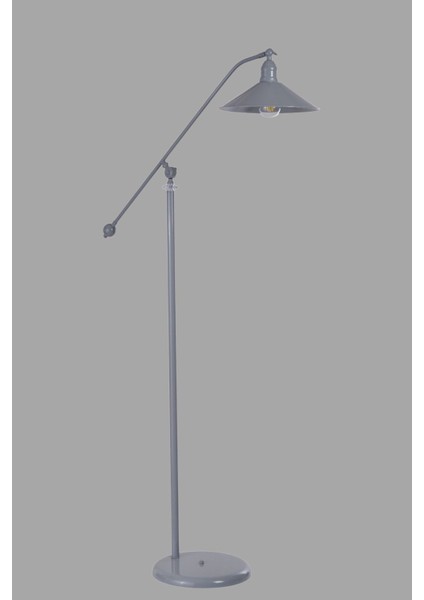 Moka Gri Lambader Metal Başlıklı fırsatları