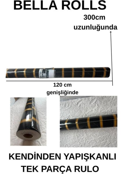 120X300 cm Mermer Desenli Siyah Yapışkanlı Duvar Paneli Rulo fiyatları