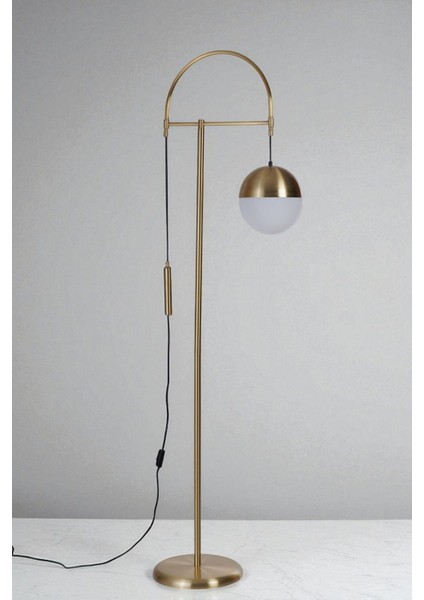 Omay Eskitme Lambader Beyaz Camlı