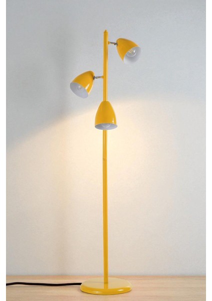 Frank 3 Lü Sarı Lambader