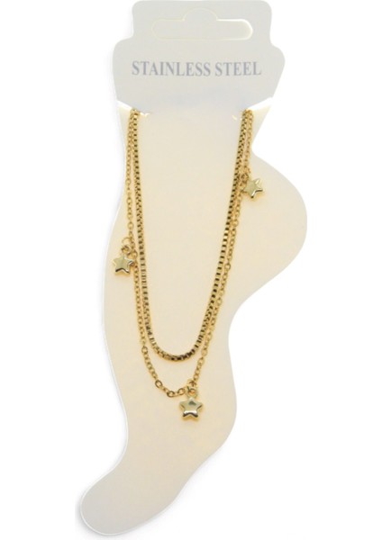 Altın Renk Asansör Sf 3 Yıldız Çelik Halhal - 3488