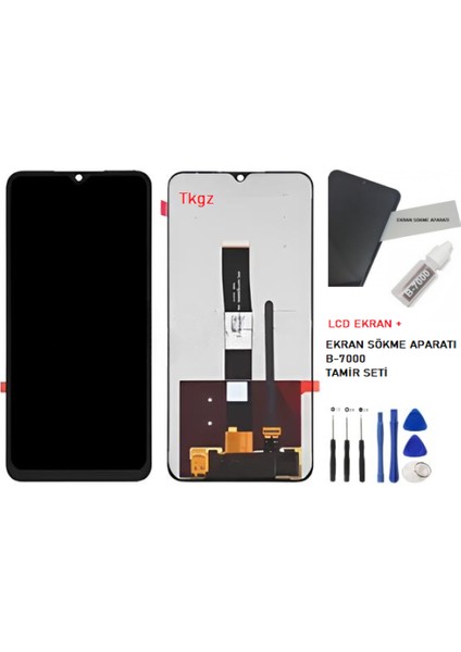 Xiaomi Redmi 9A Uyumlu LCD Ekran Dokunmatik Service Pack - Hd Nano Ekran Korucu Hediye fiyatları