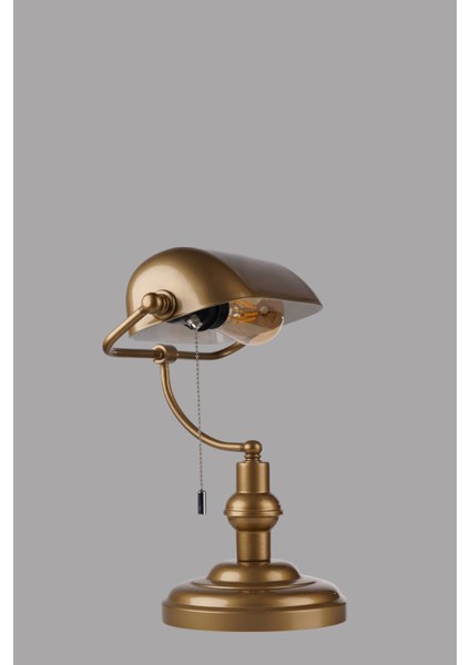 Banker Eskitme Masa Lambası