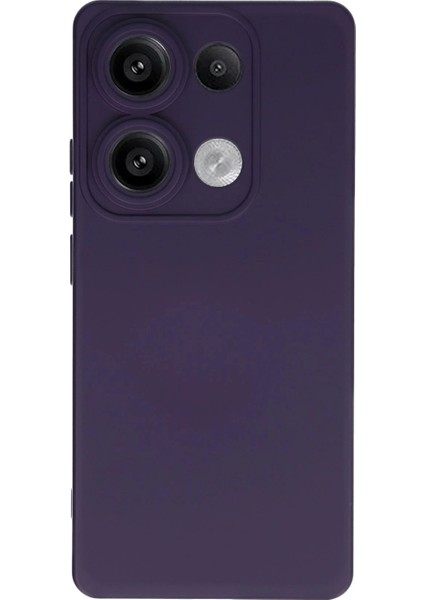 Xiaomi Redmi Note 13 4g Kılıf Nano Içi Kadife Silikon - Mor