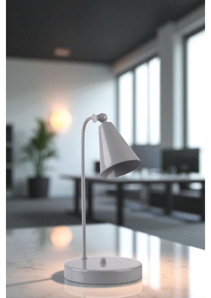 Yeni Dora Gri Masa Lambası