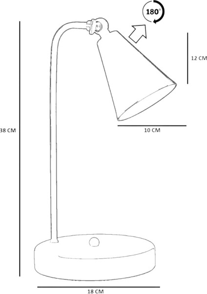 Yeni Dora Gri Masa Lambası indirimleri