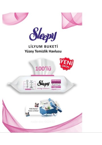 Lilyum Buketi Easy Clean 100'LÜ ve Rosie