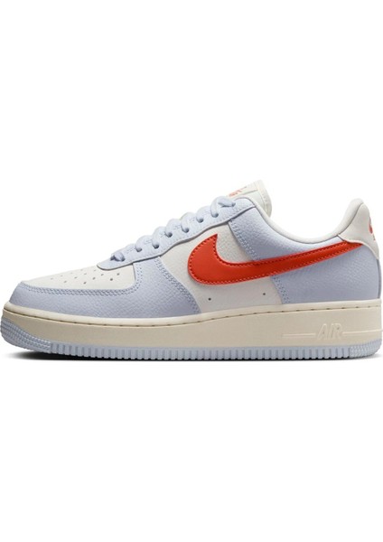Air Force 1 Af1 07 Next Nature Leather Sneaker Cream Liliac Hakiki Deri Günlük Spor Ayakkabı Krem Lila fiyatları