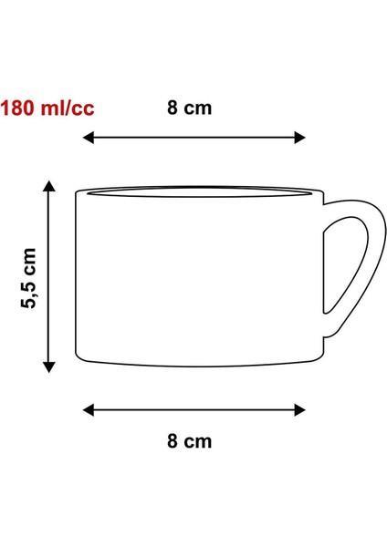 Sevimli Kedi Baskılı 200ML T-Kulp Kupa, El Yapımı, Beyaz fiyatları