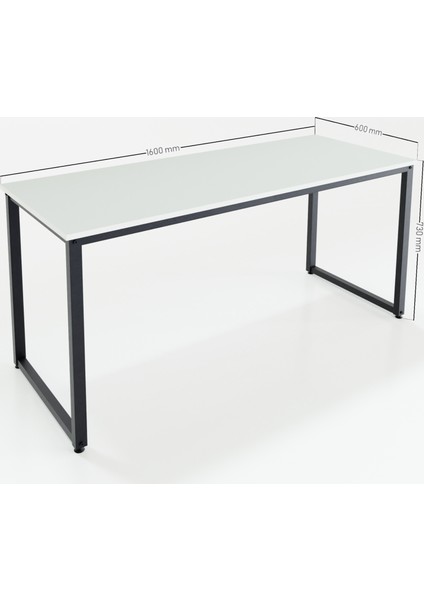 MS1 Metal Ayaklı Çalışma Masası - 160cm - Beyaz fırsatları