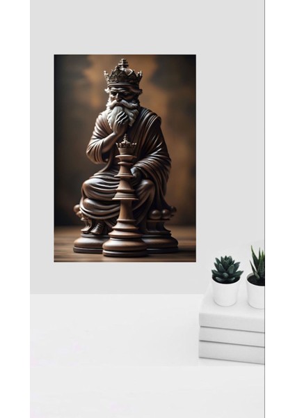 Satranç Tablo Ev Duvar Salon Mutfak Dekarasyon Kanvas Tablo Canvas Ölçü Seçmeyi Unutmayınız :)