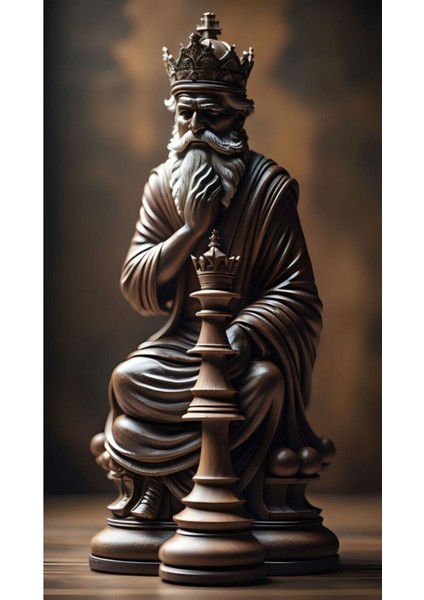 Satranç Tablo Ev Duvar Salon Mutfak Dekarasyon Kanvas Tablo Canvas Ölçü Seçmeyi Unutmayınız :) fiyatları