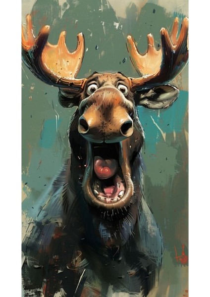 Çocuk Odası Komik Su Aygırı Kanvas Tablo Ev Duvar Salon Mutfak Oda Hediyelik Dekarasyon Süsü fiyatları