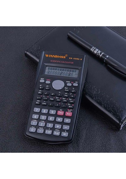 Kapaklı 240 Fonksiyonlu, Pilli Bilimsel Hesap Makinası