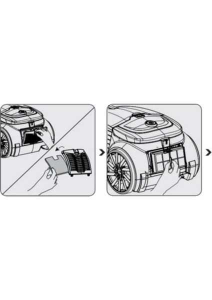 Philips Fc 9926 Marathon Ultimate Uyumlu Arka Çıkış Hepa Filtre modelleri